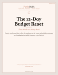 The 21-Day Budget Reset Her Edition cover