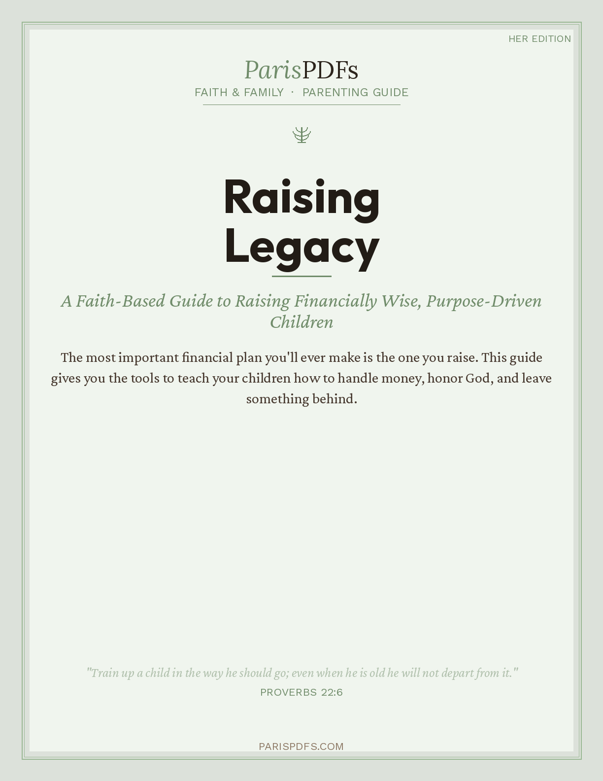 Raising Legacy Her Edition cover
