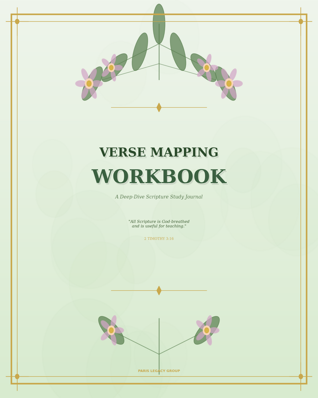 Verse Mapping Workbook — Women's Deep-Dive Scripture Study