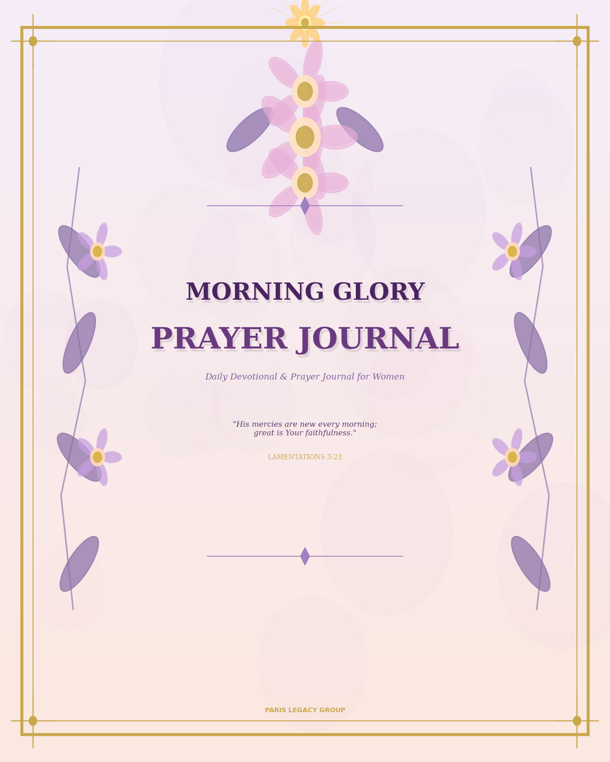 Morning Glory Prayer Journal — A Daily Devotional for Women