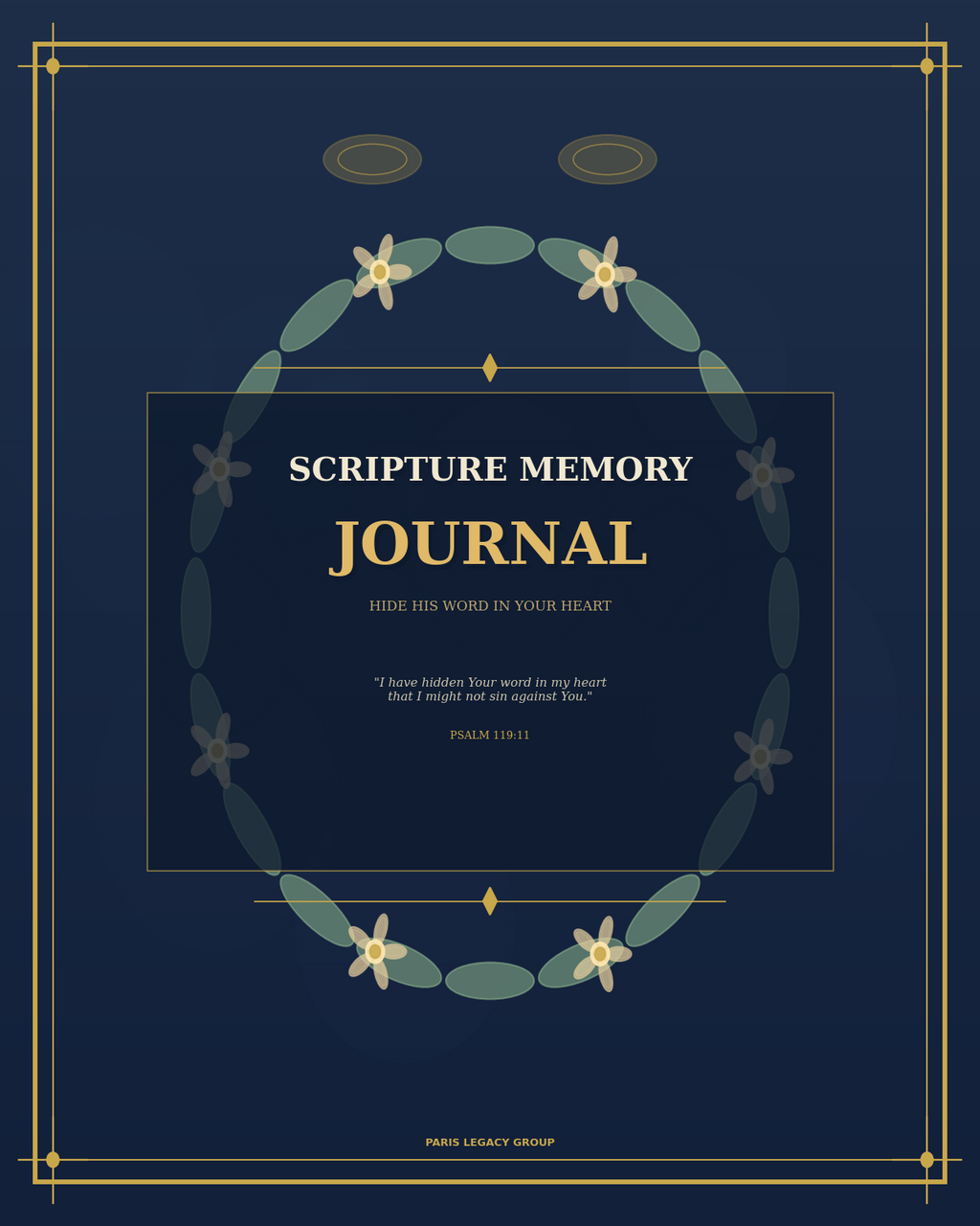 Scripture Memory Journal — Hide God's Word in Your Heart