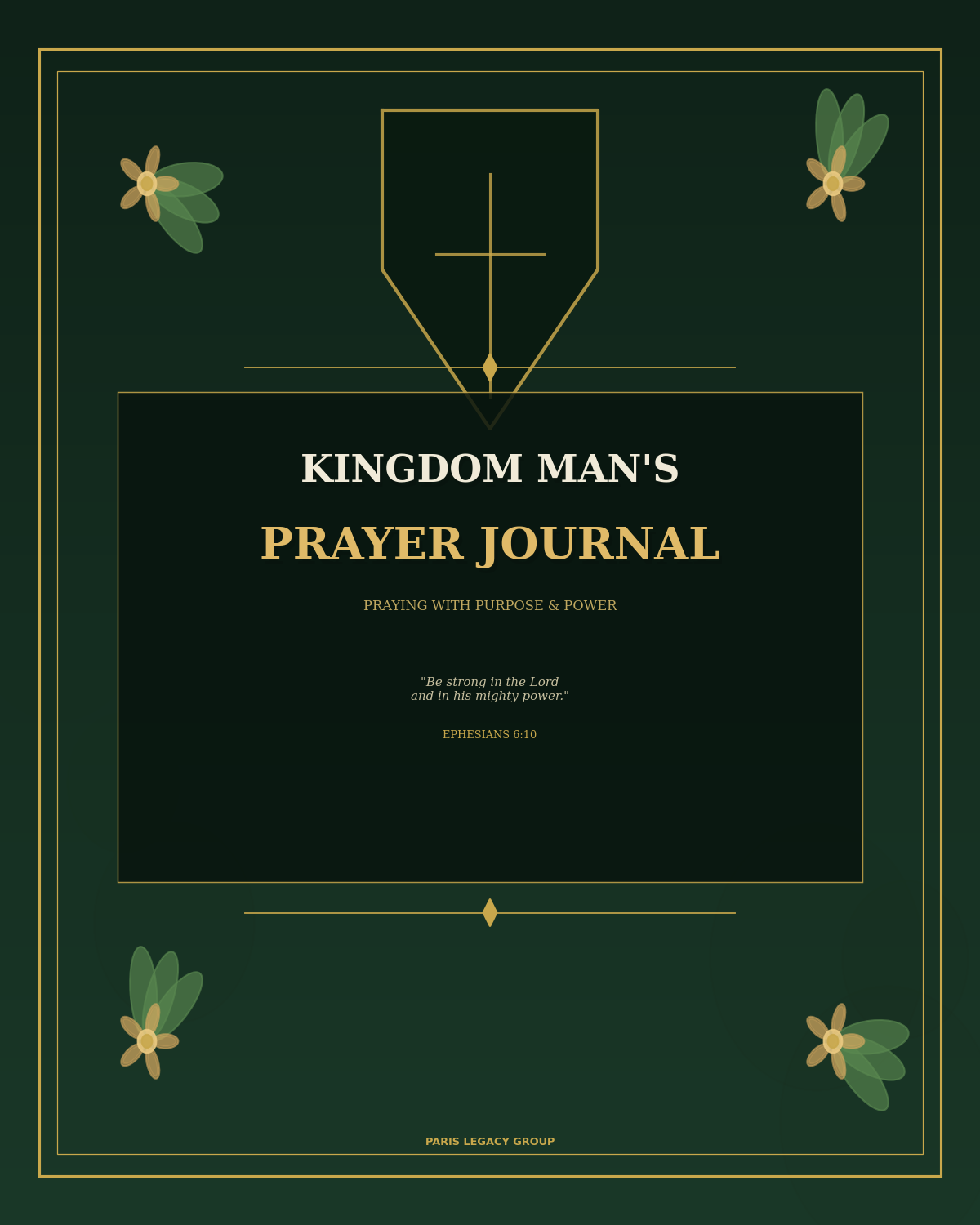 The Kingdom Man's Prayer Journal — Interceding for Family, Community & the Kingdom