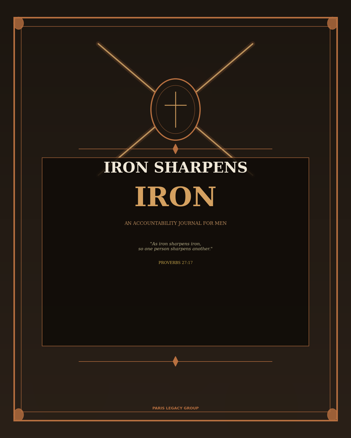Iron Sharpens Iron — A Verse-by-Verse Accountability Workbook for Men