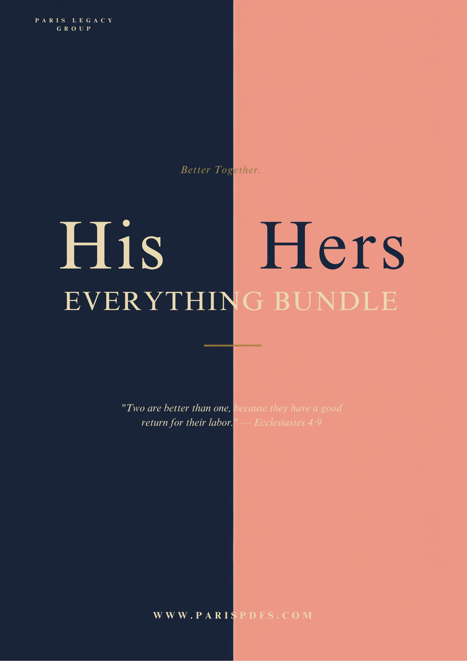 His + Hers EVERYTHING Bundle Cover